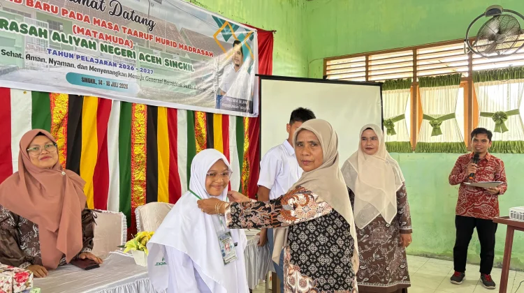 Kegiatan  MATAMUDA MAN Aceh Singkil Tahun Pelajaran 2026/2027, Resmi di Tutup
