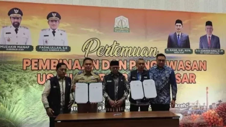 Gandeng BPN, Distanbun Aceh Perkuat Tata Perkebunan