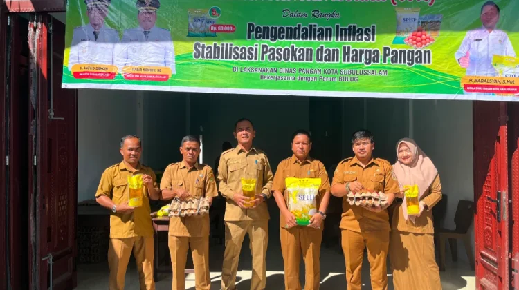 Operasi Pasar GPM Subulussalam Tekan Harga dan Inflasi Daerah