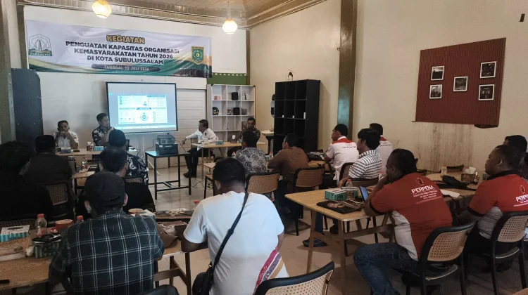 Kesbangpol Gelar Penguatan Kapasitas Organisasi Masyarakat di Subulussalam