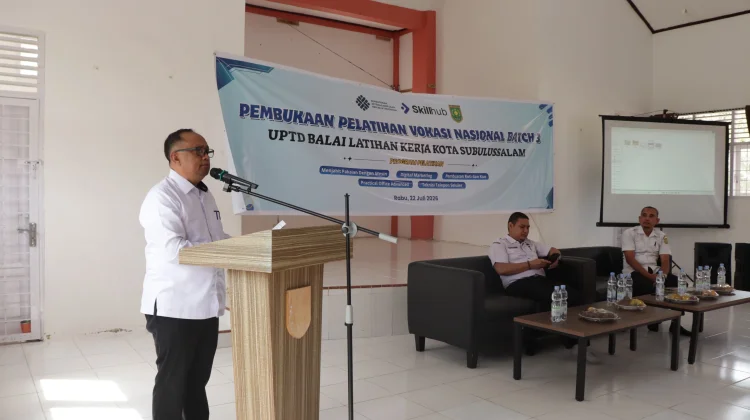 Atasi Pengangguran Lokal, Pemko Subulussalam Geber Pelatihan Vokasi Nasional