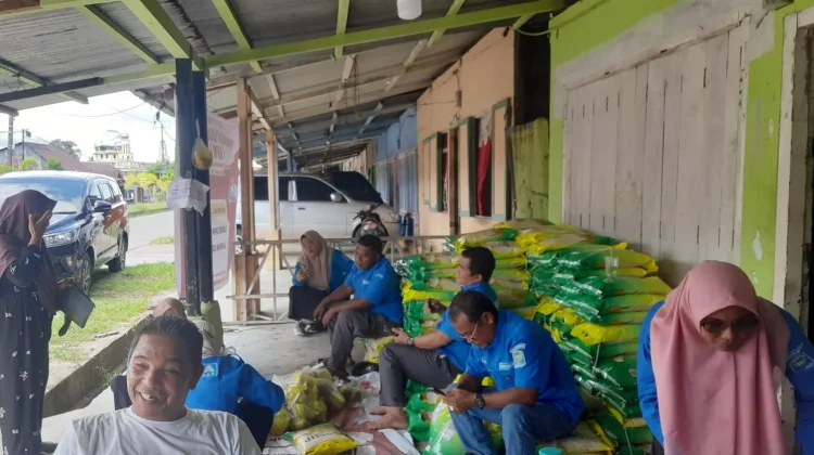 Kendalikan Inflasi, Dinas Pangan Singkil Kucurkan Belasan Ton Beras SPHP