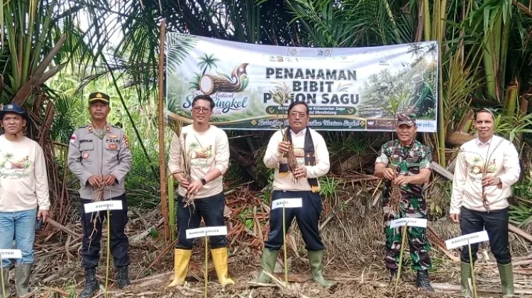 Bupati Singkil Ajak Warga Lestarikan Sagu untuk Ketahanan Pangan