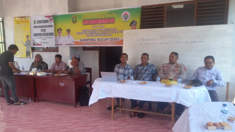 Kecamatan Simpang Kiri Kawal Ketat Penetapan BLT 2026