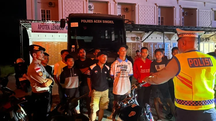 Kepolisian Gelar Patroli Pemeriksaan Kendaraan Cegah Gangguan Kamtibmas