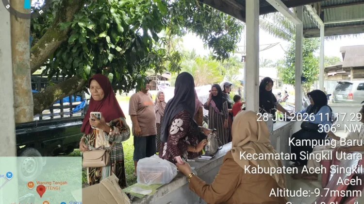 Disperindag Gelar Pasar Murah Jaga Stabilisasi Harga Pangan di Aceh Singkil