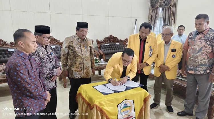 Pemkab Singkil dan UTU Perpanjang MoU, Perkuat SDM, Risert dan Inovasi Daerah