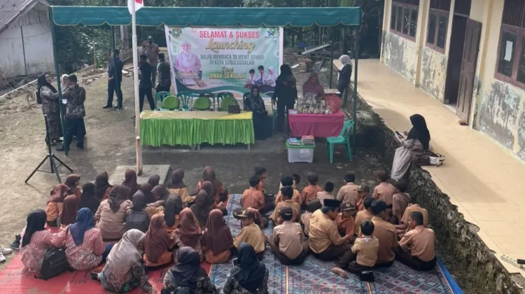 Perkuat Budaya Literasi Anak, Gerakan Wajib Membaca 30 Menit Resmi Diluncurkan