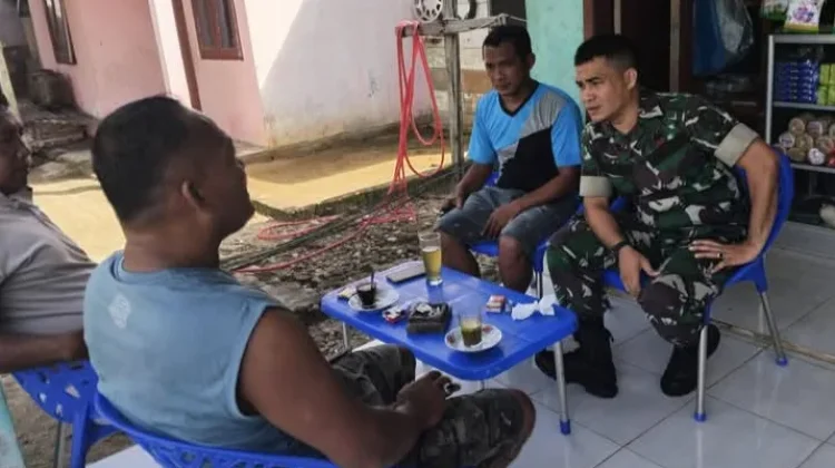 Babinsa Dorong Warga Perkuat Upaya Menjaga Kebersihan Desa
