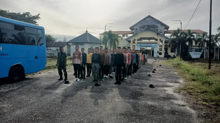 Calon Paskibraka Aceh Singkil Mulai Jalani Pemusatan Latihan