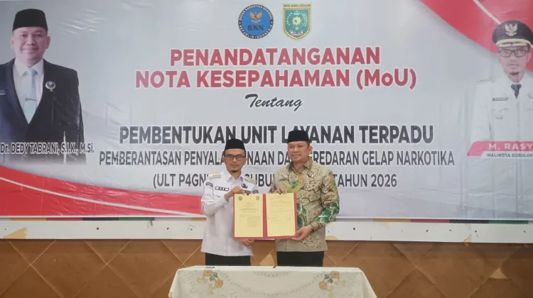 Pemko Subulussalam Perketat Pengawasan Narkoba di Gerbang Masuk Aceh
