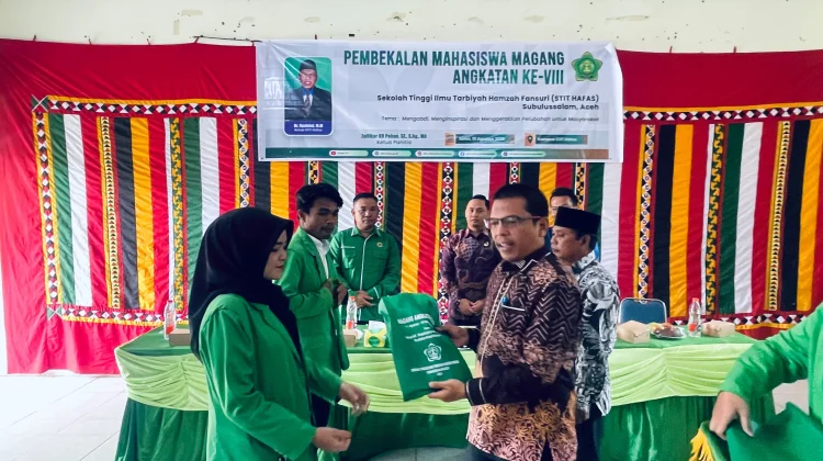 STIT HAFAS Sebar Mahasiswa Magang ke 20 Titik di Kota Subulussalam