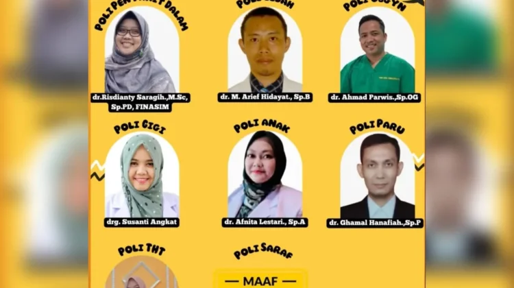 Ini Jadwal Poliklinik RSUD Subulussalam Selasa 11 Agustus 2026