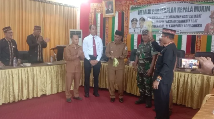 Lembaga Adat, Perkuat Pengetahuan Imam Mukim terkait Peradilan Adat