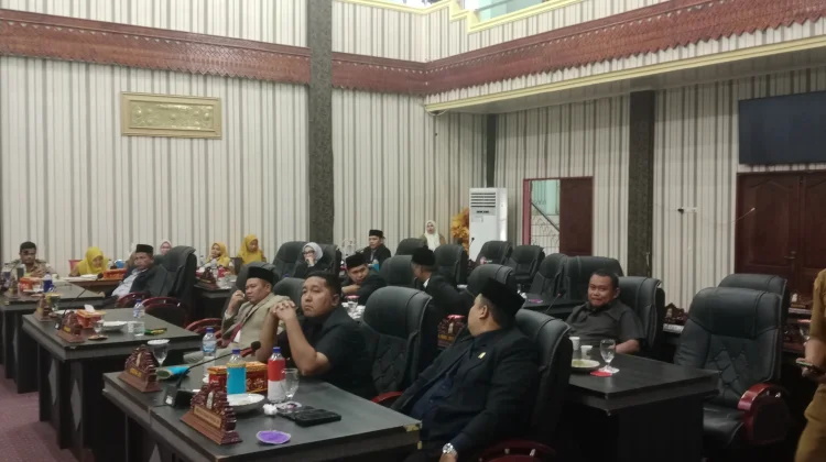 DPR Sampaikan Hasil Pengawasan Pansus Pelaksanaa APBK Aceh Singkil Tahun 2025
