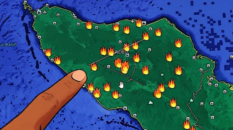 BMKG Aceh : Waspadai Potensi Kebakaran Hutan dan Lahan