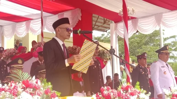 Peringatan HUT Ke-81 Aceh Singkil, Ketua DPRK Bacakan Teks Proklamasi