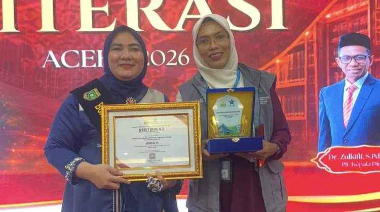 Desa Penuntungan Subulussalam Raih Juara Lomba Perpustakaan Desa Tingkat Aceh