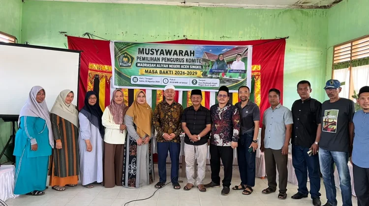 MAN Aceh Singkil Bentuk Komite Baru Masa Bakti 2026-2029