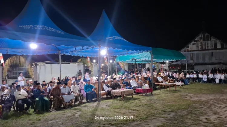 Rapai MAN Aceh Singkil Semarakkan Maulid di Masjid Baiturrahim Singkil