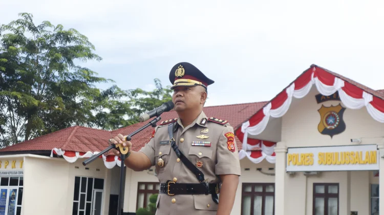 Kapolres Subulussalam Ajak Warga Jaga Damai Menjelang Pilkampong 2026
