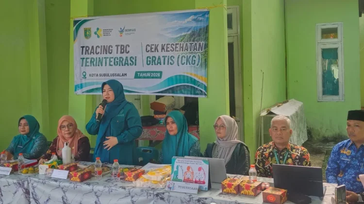 Ketua PKK Subulussalam Edukasi Warga Penanggalan Soal Bahaya dan Gejala TBC