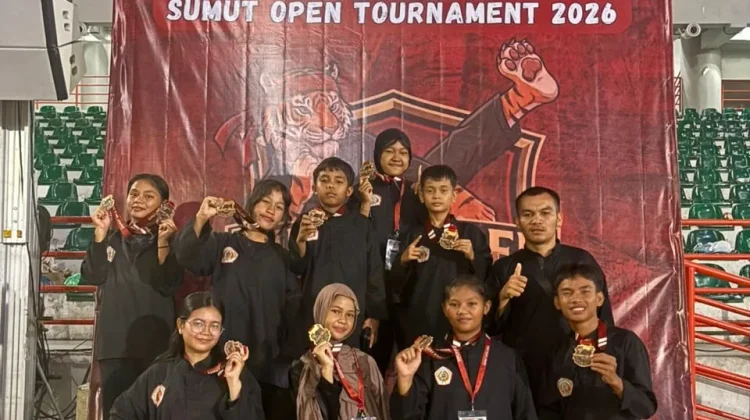 Kontingen Aceh Singkil Boyong Enam Emas di Pencak Silat Open Sumatera Utara