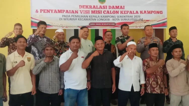 Pemko dan Muspika Longkib Kawal Pilkampong 2026 Bebas Perpecahan