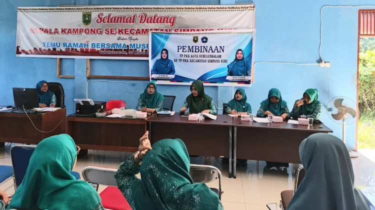Tim Penggerak PKK Subulussalam Perkuat Tata Kelola Program di Kecamatan