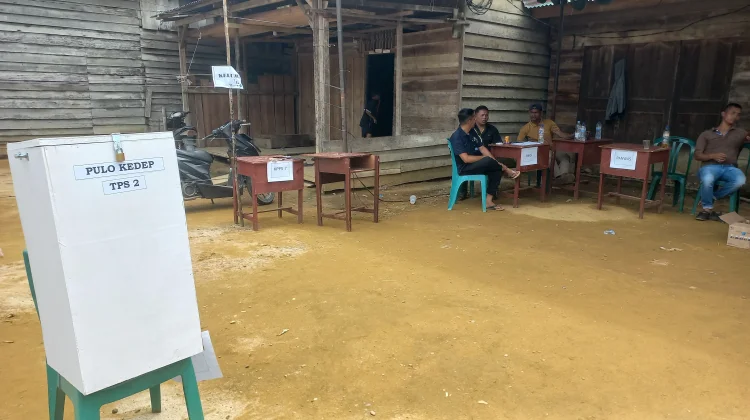 Dua TPS di Pulo Kedep Subulussalam Layani Pilkampong Putaran Kedua