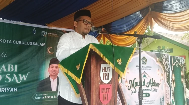 Kemenag Subulussalam Ajak ASN Jadikan Akhlak Rasulullah Fondasi Pelayanan