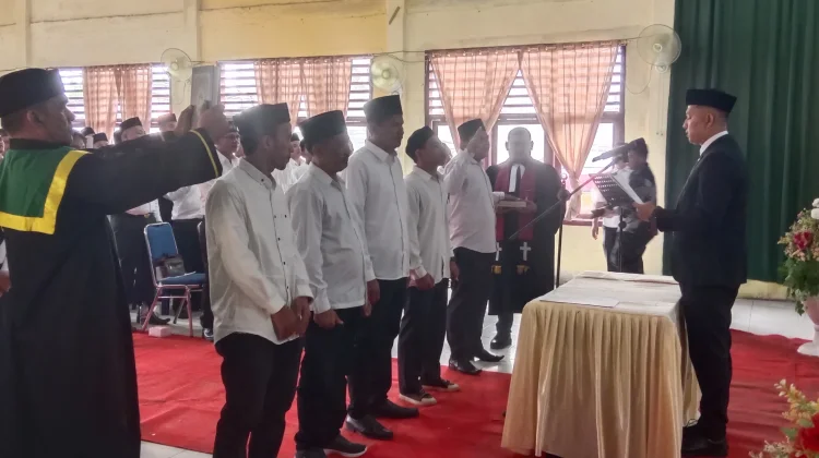Ratusan Anggota BPKam di Aceh Singkil Dilantik