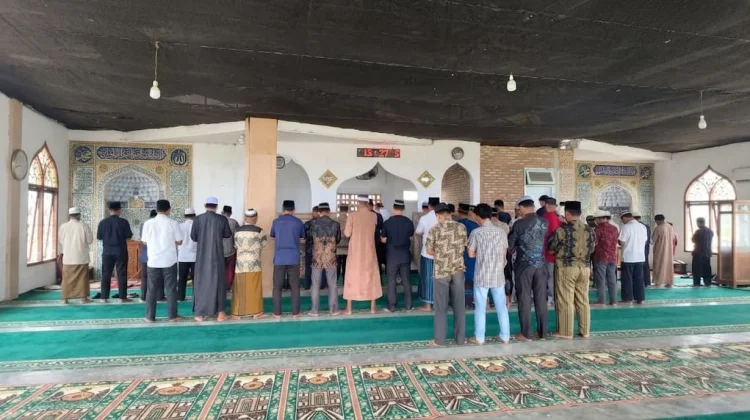 Rutan Kelas IIB Singkil Gelar Sholat Istisqa Minta Turun Hujan