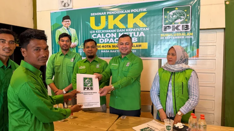 PKB Subulussalam Perkuat Struktur, Target Empat Kursi DPRK Pemilu 2029