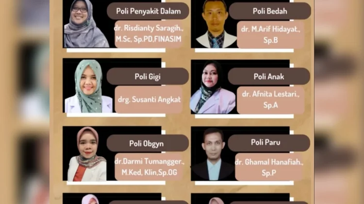 Jadwal Layanan Poliklinik RSUD Subulussalam Selasa, 22 September 2026