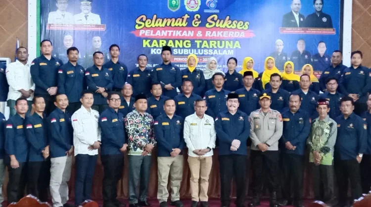 Sempat Vakum Sedekade, Karang Taruna Subulussalam Kembali Digerakkan