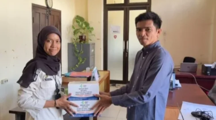 Cegah Penyakit Menular, Rutan Singkil Terima Pasokan Obat dari Dinkes