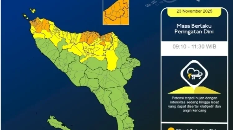 Curah Hujan Tinggi Akhir 2026, Bupati Aceh Singkil Instruksikan Siaga