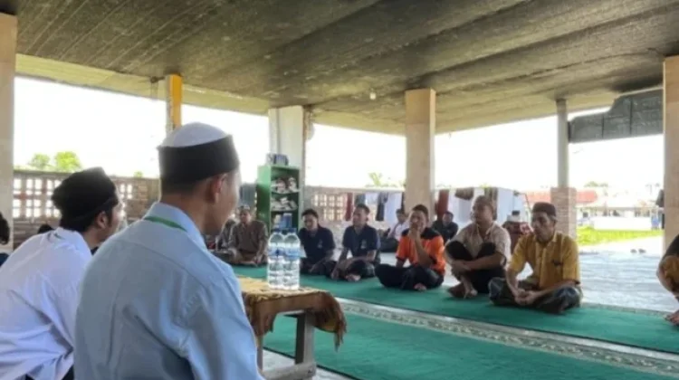 Pengajian di Rutan Singkil Hidup, WBP Antusias Ikuti Kajian Rutin Kemenag