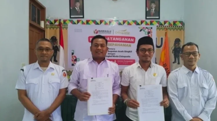 Panwaslih Gandeng Komunitas, Jaga Demokrasi di Aceh Singkil