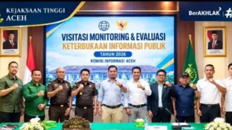 Kejati Aceh Lolos Monev Transparansi Publik 2026