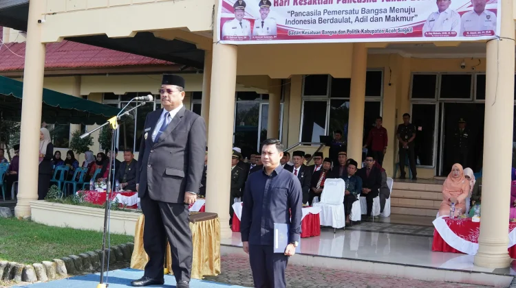 Bupati Aceh Singkil: Pancasila Harus Hadir dalam Tindakan Nyata