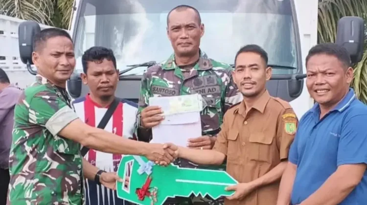Kodim Subulussalam Salurkan 11 Truk Perkuat Operasional Koperasi Desa