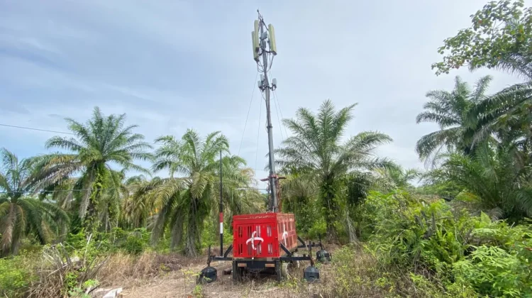 Berkah Pascabanjir, Warga Darul Makmur Subulussalam Melek Digital Berkat BTS Mini