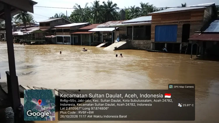 Banjir Melanda Subulussalam, Ratusan Rumah Terendam dan Sekolah ...