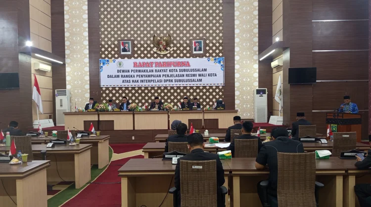 Wali Kota Subulussalam Jelaskan Penyebab Target Pendapatan Menurun