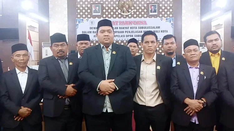 DPRK Subulussalam Tolak Jawaban Walikota Lalu Gulirkan Angket
