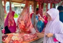 Harga Daging di Singkil Tembus Rp180 Ribu Perkilogram
