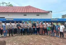 Polres Subulussalam Bagikan Daging Gratis