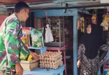 TNI Lakukan Pengawasan Harga Pangan jelang Ramadan
